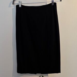 Whit House Black Market Classic Black Women's Pencil Skirt